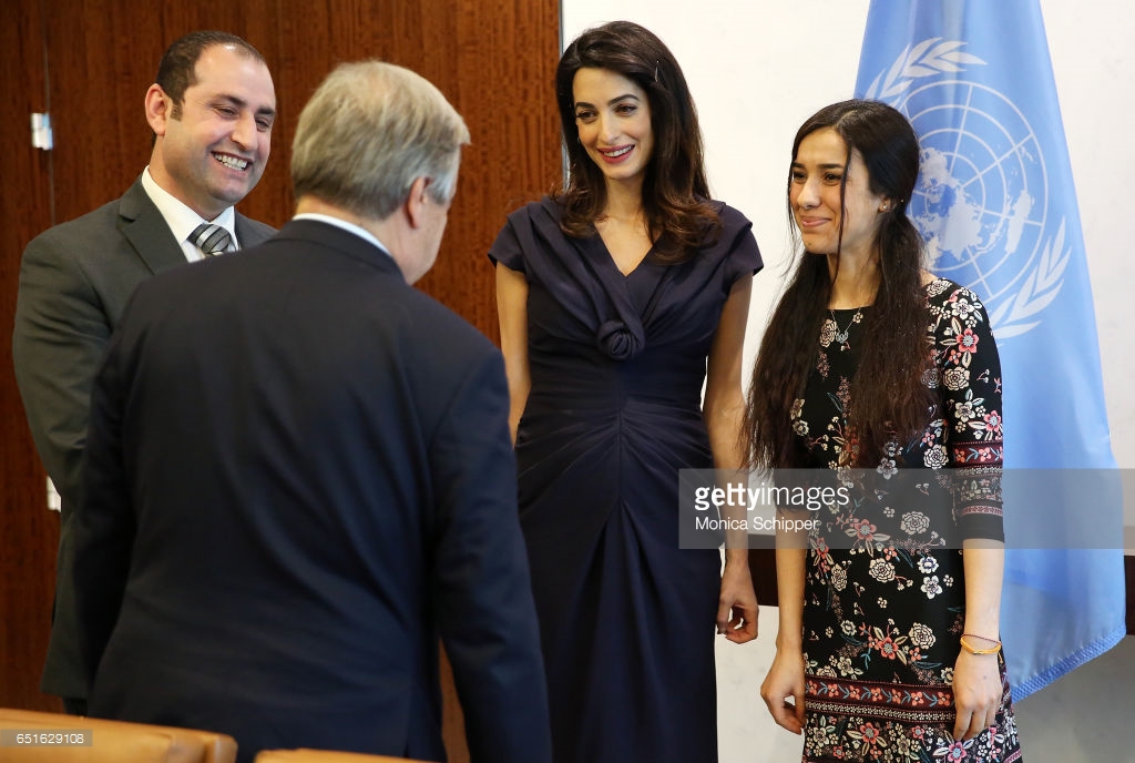 FOR NADIA MURAD AND AMAL CLOONEY