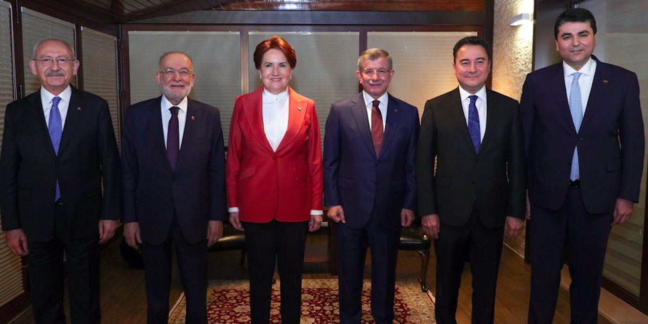 ALTI MUHALEFET PARTİLERİNİN GÖRÜŞMELERİ