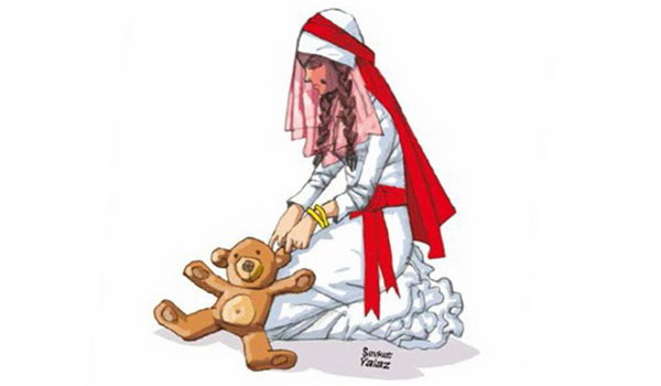 ÇOCUK EVLİLİK KONUSUNU KANUNLAŞTIRMAK SAPIKLIKTIR