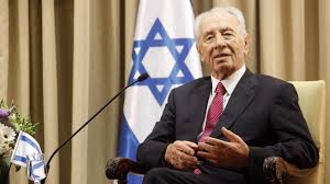 Condolences to Shimon Peres
