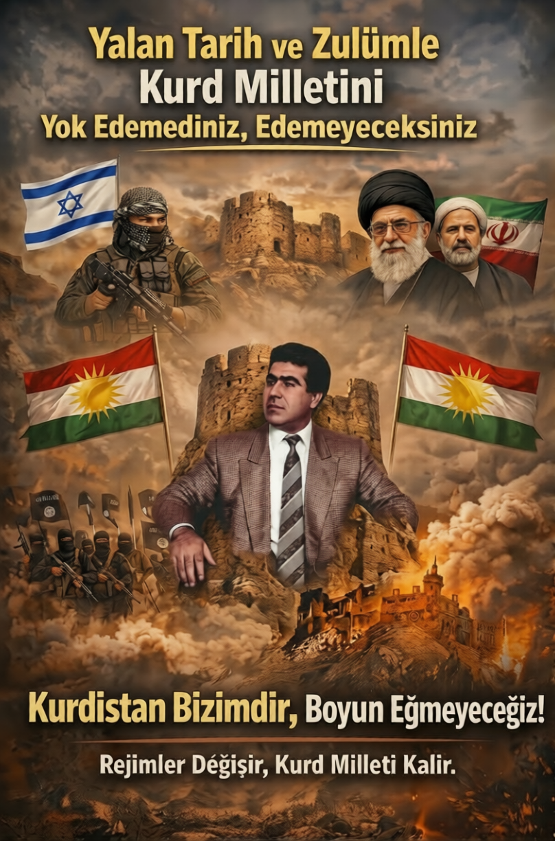 Yalan Tarih ve Zulümle Kurd Milletini Yok Edemediniz, Edemeyeceksiniz