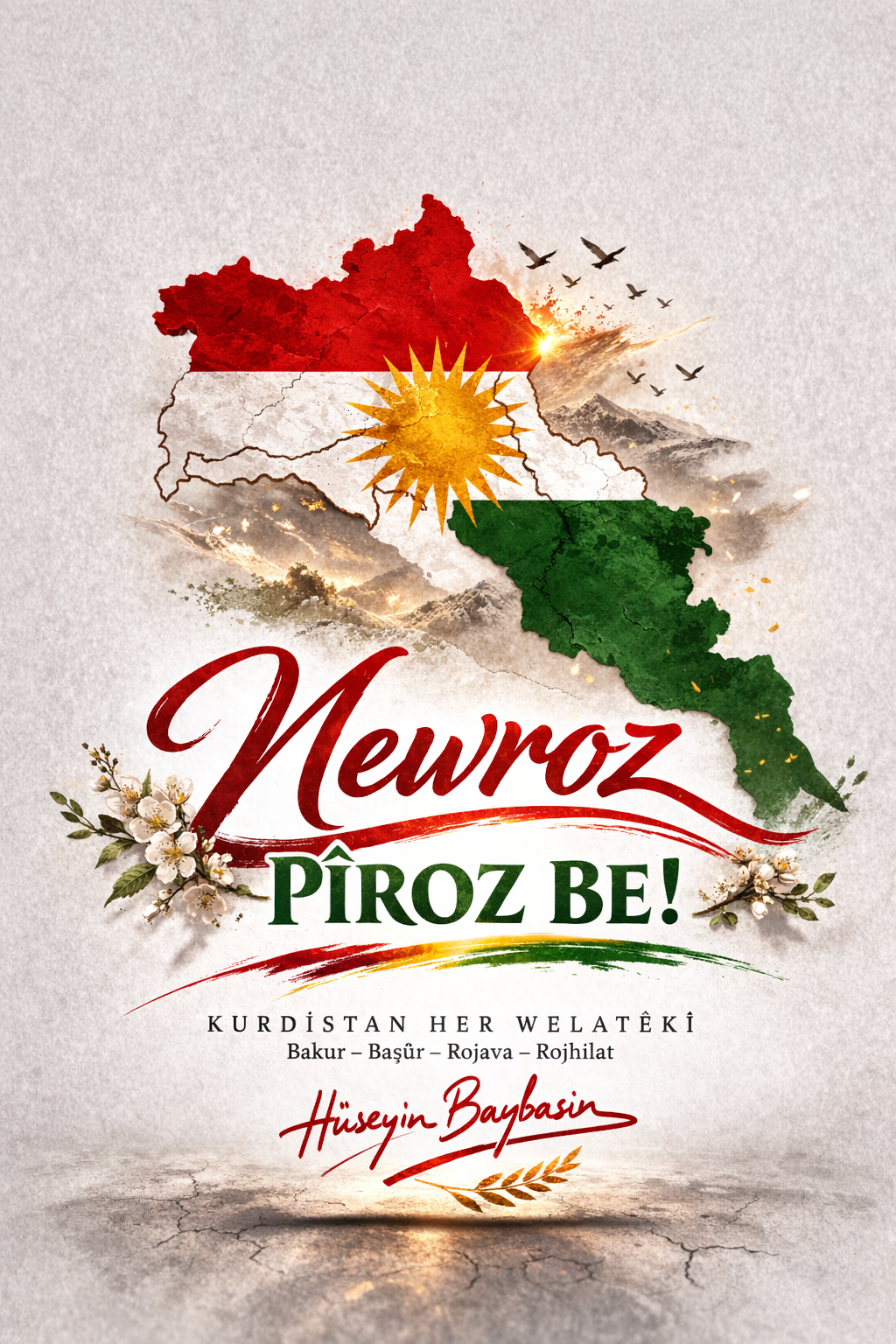 Ji bo milletê Kurd îro Remezan ê Sibê jî Newroz ê