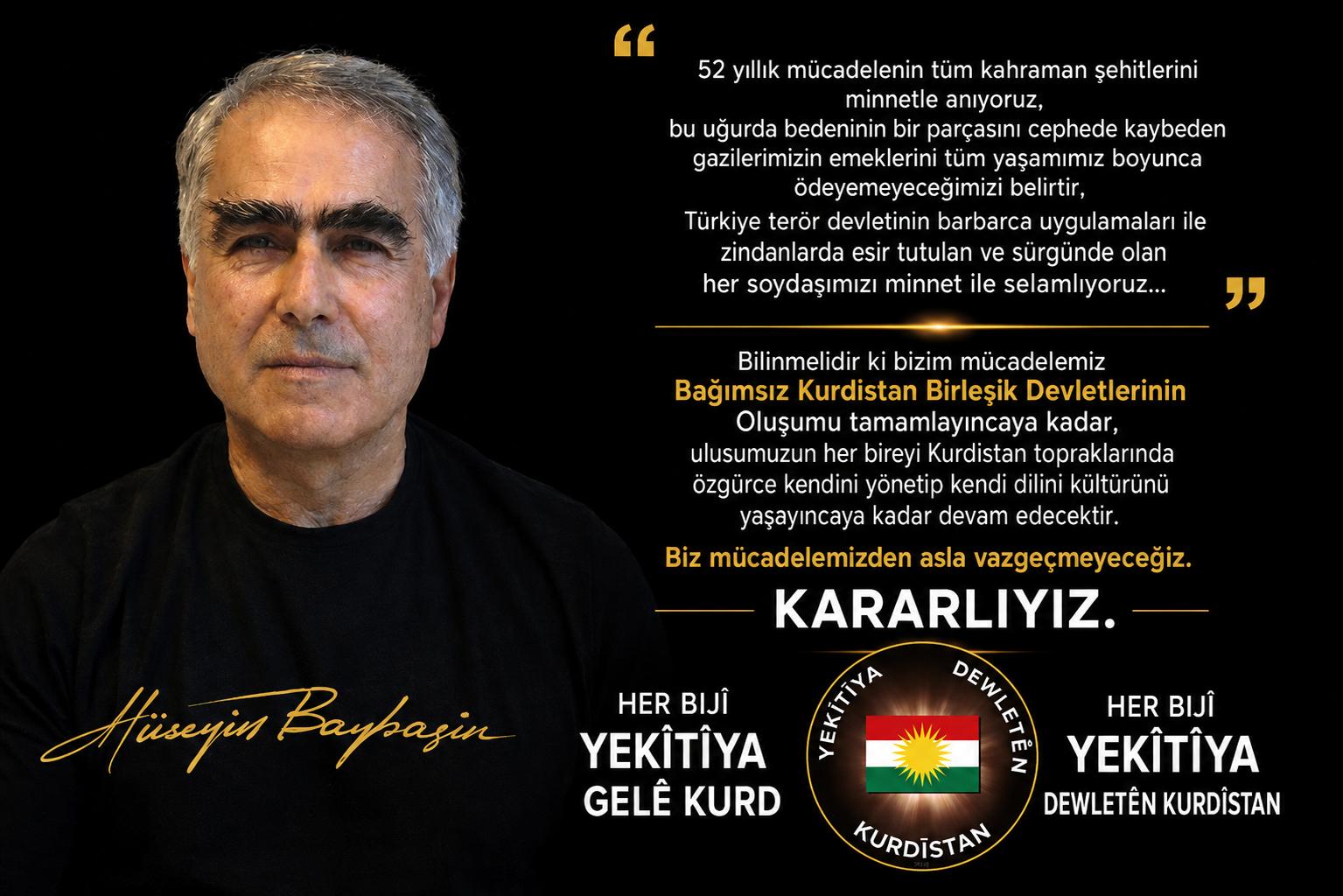 52 YILLIK MÜCADELE SARSILMAZ İRADE